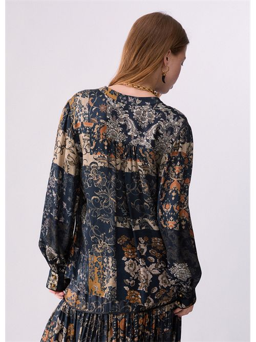 Blusa con stampa all-over LIU JO | WF6375TS061/L9156